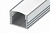 Профиль накладной алюминиевый LC-LP-1216-2 Anod